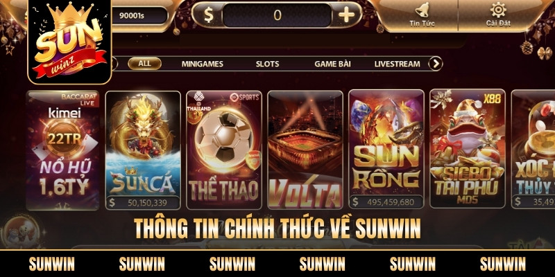 Thông tin chính thức về Sunwin